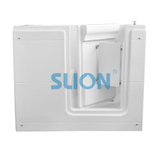 Cheap space saver square manufacturer acrylic small walk in bathtub with seat